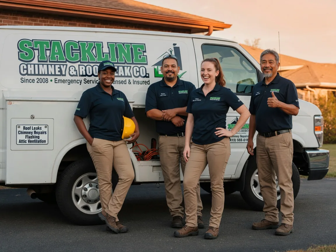 Chimney flashing repair company in Sweet Valley, PA